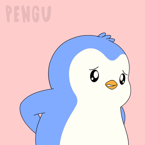 My Back Pain GIF by Pudgy Penguins