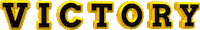 text victory Sticker