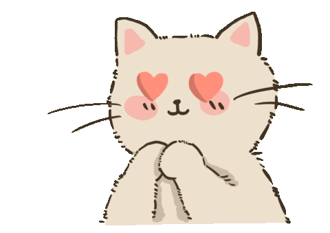 Cat Love Sticker
