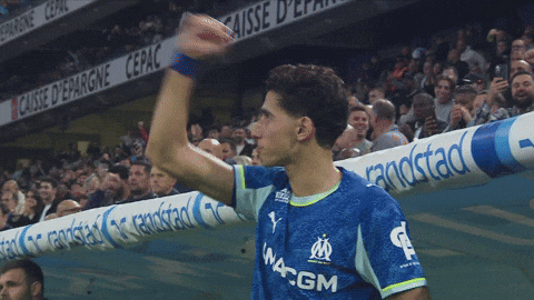Football Yes GIF by Olympique de Marseille