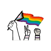 Love Is Love Pride Sticker by Europeana