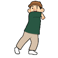 BigmouthStudio happy dance excited stickers Sticker