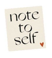 Note To Self Sticker