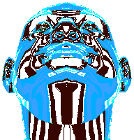 Art Head Sticker by badblueprints