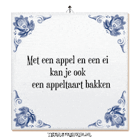 Wijsheid Spreuk Sticker by Tegelspreuken.nl