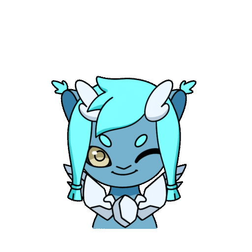 Happy Wink Sticker by kryptomon