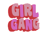 Girl Pink Sticker by leanne rule