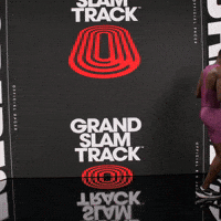 Track And Field Dancing GIF by Grand Slam Track