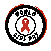 Aids Day Sticker