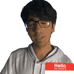 Greeting My Name Is Sticker