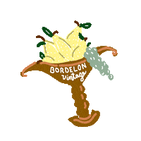 Vintage Fruit Sticker