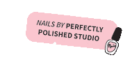 perfectlypolishedstudio perfectly polished perfectly polished studio perfectlypolishedstudio perflectlypolished Sticker
