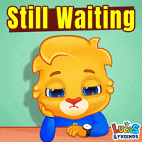 Bored Still Waiting GIF by Lucas and Friends by RV AppStudios