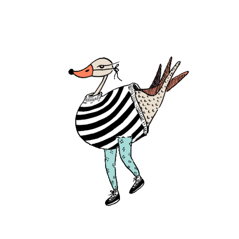 Amanda_Siworae giphyupload dance bird disco Sticker