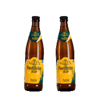 Bier Horn Sticker by PostBrauereiWeiler