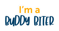 Word Sticker by Buddy Bites Dog