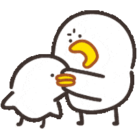 Angry Chick Sticker