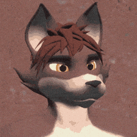 ColdWhim wtf fox look around eye look GIF