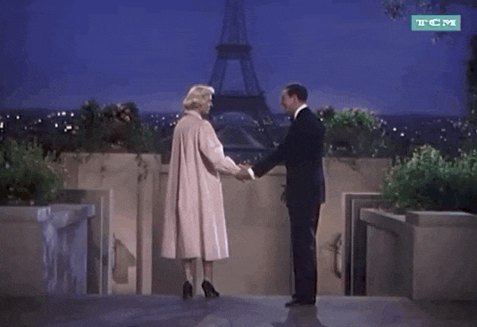 Eiffel Tower Dancing GIF by Turner Classic Movies