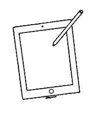 Drawing Apple Sticker