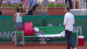 high five lets go GIF by WTA