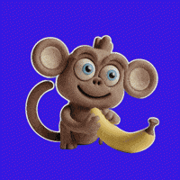 Hungry Monkey GIF