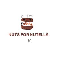 hausofaub energy nutella haus of aub hausofaub Sticker