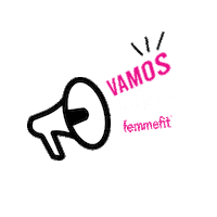 Femmefitstudio girls motivation cheer vamos Sticker