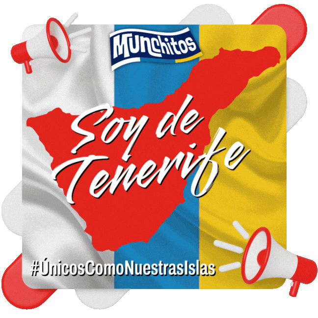 Cumple Islas Canarias Sticker by Munchitos