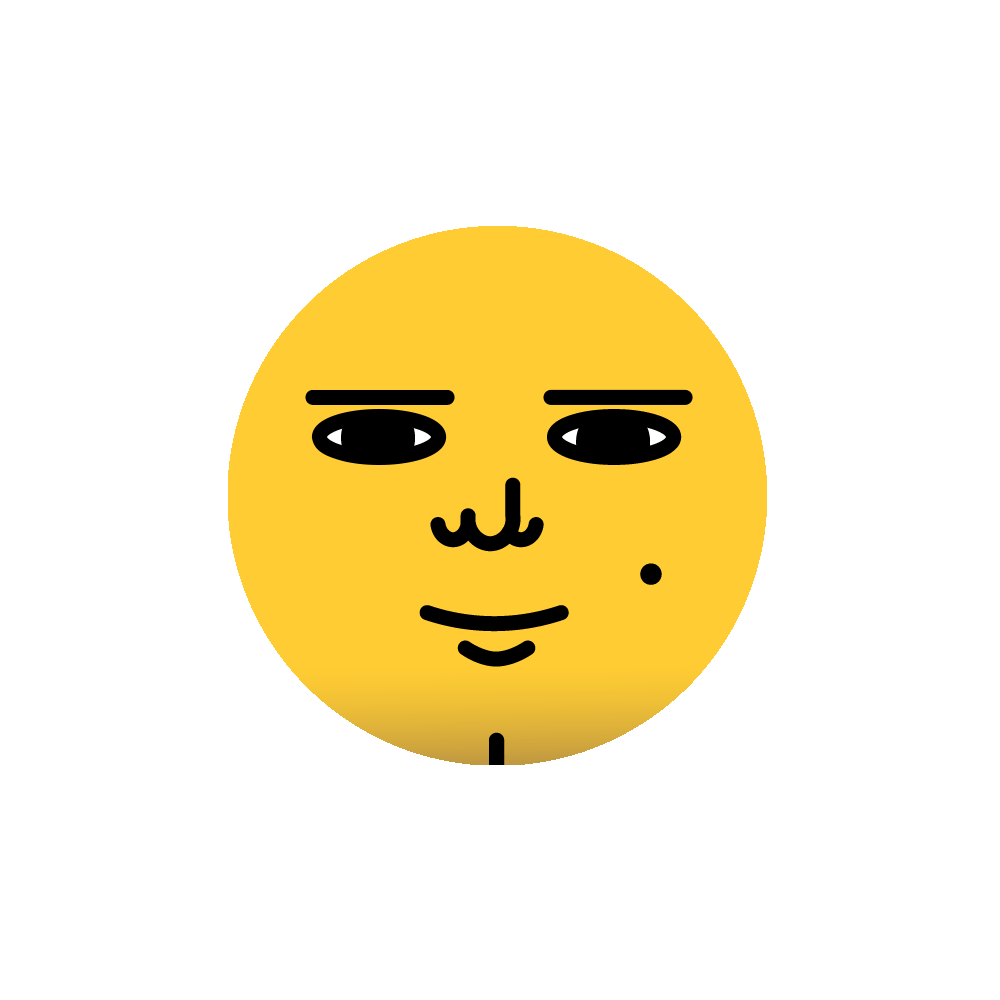 sticker smile by Kevin Carter