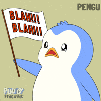 Penguin Protesting GIF by Pudgy Penguins