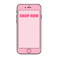 Pink Phone Sticker by Jessie McEwan