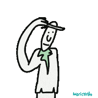 Good Morning Thank You Sticker by Luis Ricardo