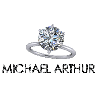 Rock Diamond Sticker by Michael Arthur