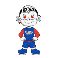 Texas Rangers Sticker by Zhot Shop