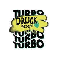 Turbo Boost Sticker by DRUCKREGELT®