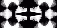 anniemuse black and white abstract mask bw GIF