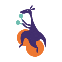 Dog Mascot Sticker by Bikeovo