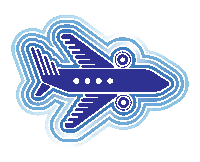 Star Plane Sticker by VNRO