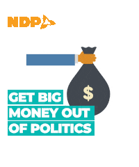 Doug Ford Politics Sticker by Ontario's New Democrats