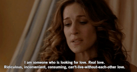 carrie bradshaw GIF