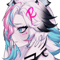 RavennaNya anime twitch shy vtuber GIF