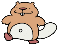 Waddling On My Way Sticker