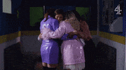 Friends Hug GIF by Hollyoaks