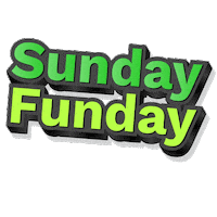 Sunday Funday Sticker by Fhitting Room