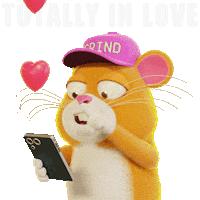So In Love Hamster Sticker by Grind