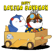 Raksha Bandhan Festival Sticker by Pudgy Penguins