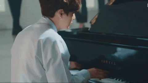 Piano Heartbeat GIF