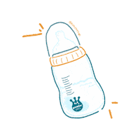 New Born Dog Sticker by BIO ZOO