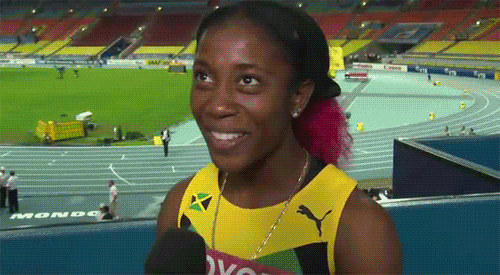track and field black fitness GIF